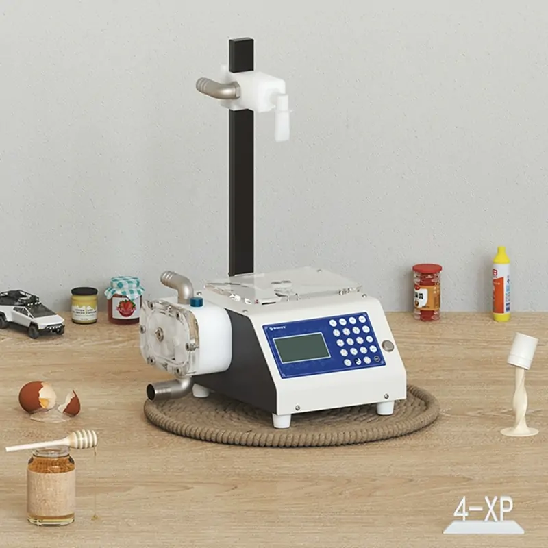 honey filling machine (1)_副本 Automatic Honey Bottling Machine 4XP - Image 1