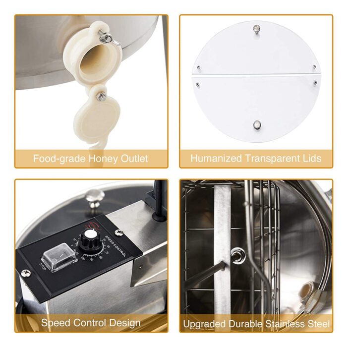 Electric Honey Extractor 2 Frames - Image 5