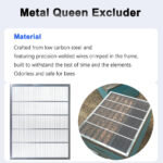 4-Edge Wrapped Metal Queen Excluder - Image 2