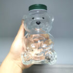 500ML Glass Bear Juice Jar - Image 4