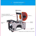 Semi Automatic Round Bottle Labeling Machine - Image 2