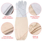 Sheepskin Beekeeping Gloves - Image 9