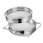 Stainless Steel Honey Strainer Double Layer - Image 5