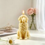 Golden Retriever Silicone Candle Mold