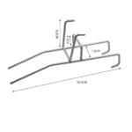 Stainless Steel Honey Pail Perch - Image 3