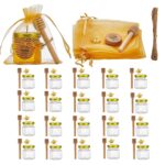 Glass Honey Jar Set 20 Pieces 45ML