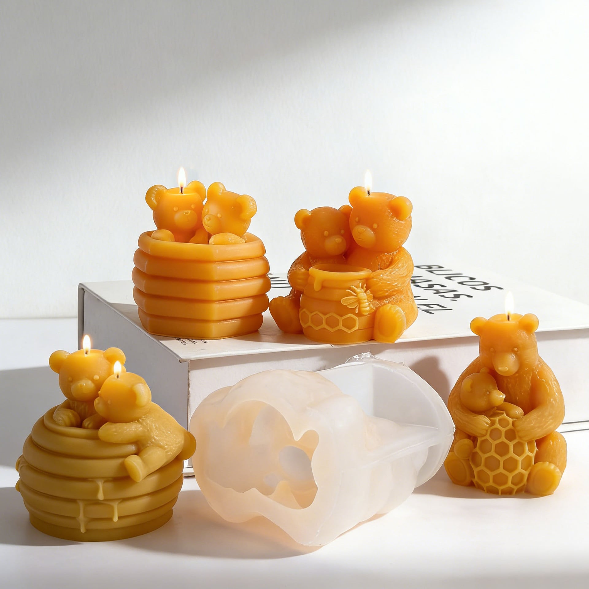 little bear candle mold (7) Little Bear Candle Mold - Image 1