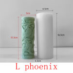 Loong and Phoenix Silicone Candle Mold - Image 4