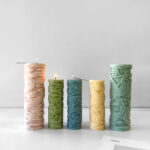 Loong and Phoenix Silicone Candle Mold