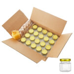 Glass Honey Jar Set 20 Pieces 45ML - Image 7