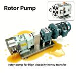 There Lobes Rotor Pump for Honey Transfer
