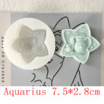 Star Sign Silicone Soap Mold - Image 17
