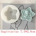 Star Sign Silicone Soap Mold - Image 9