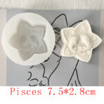 Star Sign Silicone Soap Mold - Image 10