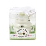 “Meant to Bee” Ceramic Honey Pot