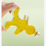 250ML Gingerbread Man Glass Bottle - Image 6