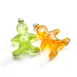 250ML Gingerbread Man Glass Bottle - Image 4