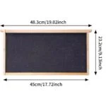 Pine Wood Langstroth Frame with Plastic Foundation - Image 3