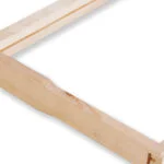 Pine Wood Langstroth Frame with Eyelets - Image 9