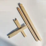 Pine Wood Langstroth Frame with Eyelets - Image 4
