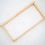 Pine Wood Langstroth Frame with Eyelets - Image 5