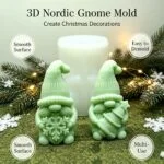 Christmas Gnome Candle Mold