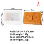 Bee Theme Silicone Soap Molds - Image 3