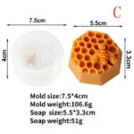 Bee Theme Silicone Soap Molds - Image 5