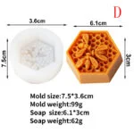 Bee Theme Silicone Soap Molds - Image 6