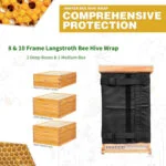 Beehive Winter Wrap - Image 3
