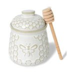 Ceramic Honey Pot CPO-7 - Image 4